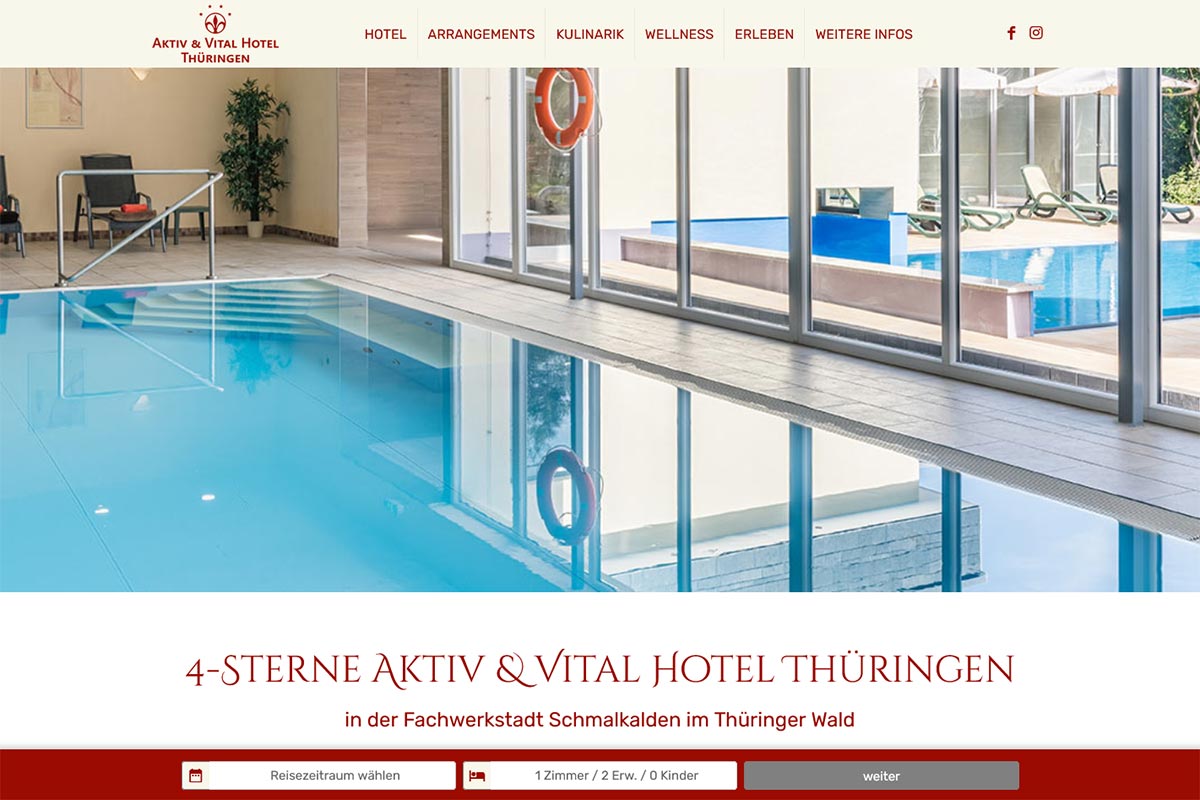 Aktiv & Vital Hotel Thüringen Schmalkalden